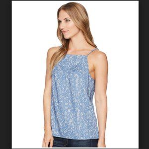 NWT - PRANA Blue Waimea Zandra Top XL
